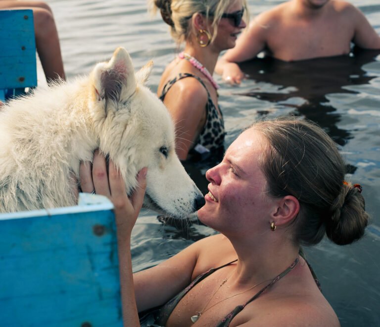 River Experience with a Local Dog in Suriname